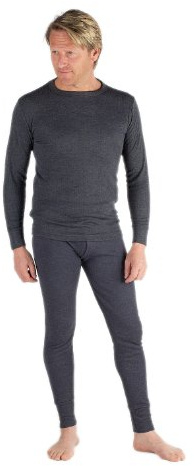 Mens Thermal Underwear Set Long Sleeve Vest & Long Johns [Thermals]