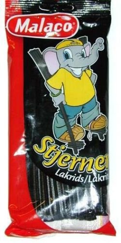 10x Malaco Stjerner Lakrids 92g