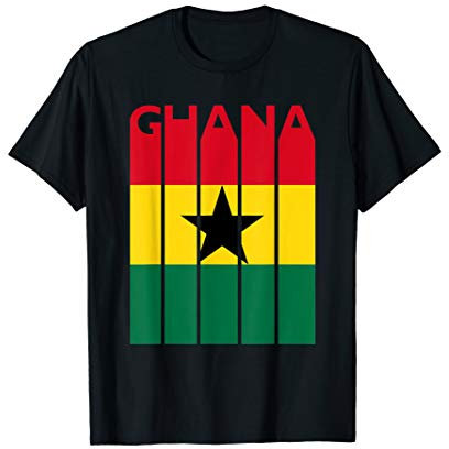 Ghana Flagge Shirt Ghanaische Flagge Geschenk Vintage Ghana T-Shirt