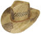 Chapeau de cowboy en paille cowboy panama avec bande occidentale unisexe taille unique homme femme été coachella plage style coachella brésilien bohème indiana raphia naturel, XH-61, Taille Unique