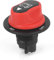 Jtron Commutateur de batterie 12 V 50 A 50 V max pour séparateur de batterie 2 P SPST 22 mm pour voiture, moto, bateau
