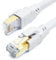 DDMALL Cavo Ethernet Cat8-0,5M 1M 2M 3M 5M 10M 15M 20M 30M, Cavo di Rete ad Alta Velocità 40Gbps 2000MHz S/FTP Cavo LAN, con Connettori RJ45 Placcati in oro per Router, Modem, Xbox e Gaming (Bianco)