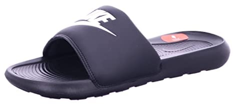 Nike Victori One, Scarpe da spiaggia e piscina Uomo, Nero Black White 002, 47.5 EU
