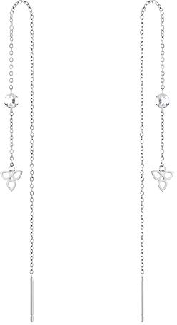 Tamaris Damen Ohrring in Silber aus Edelstahl TJ-0004-E-12