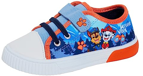 Paw Patrol Scarpe da Ginnastica in Tela Illuminate da Bambino luci Scarpe estive con décolleté in Tela Chase Marshall