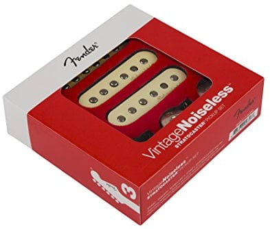 Fender Vintage Noiseless Stratocaster Pickup Set of 3, White