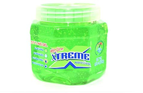 Xtreme Professional Wet Line Styling Gel Extra Hold Green. 8.8 oz by Xtreme