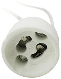 Silver Electronics Douille GU10 3 x 1,5 x 2,7 cm Blanc