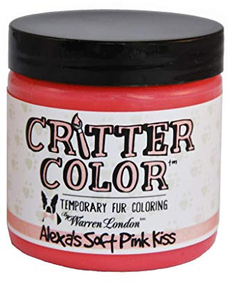 Warren London Critter Color Temporary Dog Fur Dye, Pink, 4.8 oz