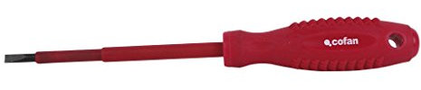 Cofan Destornillador Aislado 1000V | Plano varios tamaño | Varias longitudes
