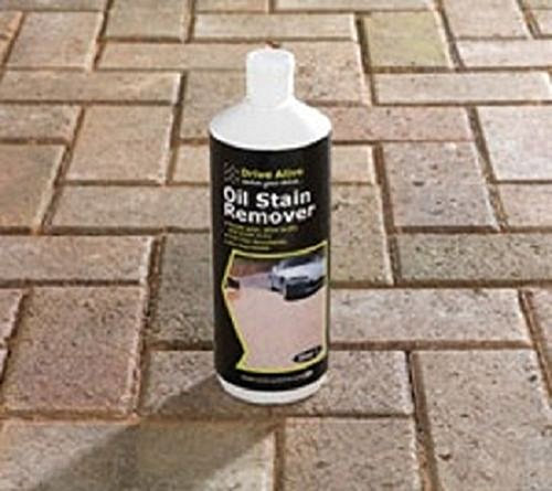 Drive Alive 1 Litre Oil Stain Remover Tarmac Concrete Driveway Drives Path Slabs