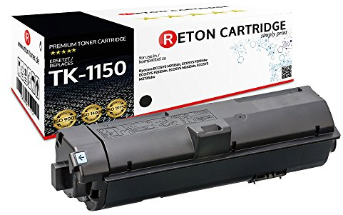 Reton TK-1150 Toner | 50 Prozent höhere Reichweite | kompatibel mit Kyocera TK-1150 für Kyocera ECOSYS M2135dn M2635dn M2735dn M2735dw P2235dw | 4.500 Seiten