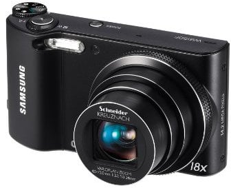 Samsung WB150F Compact Digital Camera 14.1MP with 18x Optical Zoom 3.0-Inch LCD Black (Renewed)
