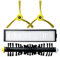 SHEAWA Spazzola Principale, Panno mop, Spazzola Laterale per LG Hom Bot VR6270LVM VR65710 VR6260LVM Serie Robot Cleaners (1 PC x Filtro + 1 Spazzola a Rullo Centrale+1 Paio di spazzole Laterali)