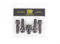 OMP Speed- Set di 4 viti antifurto, chiave speciale, cerchi M12X1.25, filettati 40mm lunghi, antifurto, forma conica