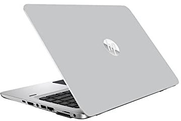 AlphaWraps Skin for HP EliteBook 840 G3 Laptop | Plain Silver | Protective and Durable Vinyl Decal wrap Cover | Made in The UK