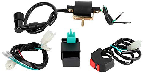 für Kabelbaum dirt 250 Kompletter Kabelbaum zum Starten des Schnellstartmotors für Schmutzfahrrad PITPRO 50cc für Dirt Bike-Zündung Kabelbaum c