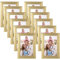 Giftgarden Gold 6x4 Photo Frames 12 Pack, Modern 4x6 Picture Photo Frames for Wall or Tabletop Display