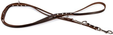 Karlie Führleine Rondo, genietet L: 240 cm B: 12 mm braun