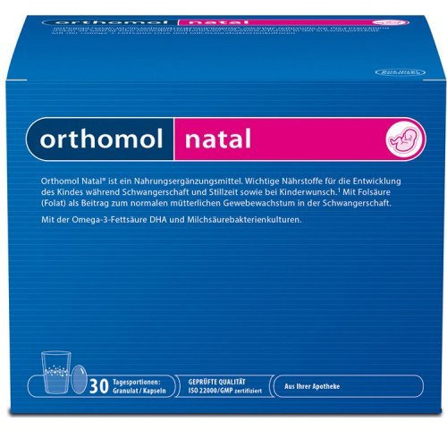 ORTHOMOL Natal 30 Btl.Granulat/Kaps. Kombipackung 1 St
