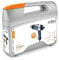 Steinel HL 2020 E - Electronic Hot Air Gun 2200 Watts - Temperature Range from 80-630 C °- High Precision Heat Gun w/ LCD Display, Case & 9 mm Reduction Nozzle, one size