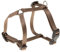 Ferplast Hundegeschirr Kleine Hunde Champion XS, Katzengeschirr an 3 Punkten verstellbar, einfach zu tragen, Brustumfang 25–38 cm. Braun