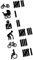 Decus Shop ABSCHUSSLISTE L 1521 (schwarz) // Sticker OEM JDM Style Aufkleber
