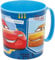 ALMACENESADAN 2218, taza Cars; capacidad 360 ml; producto reutilizable; libre BPA; apto para microondas