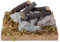 Puppenhaus Lagerfeuer, Mini Puppenhaus Lagerfeuer Modell Miniatur Gartenszene Simulation Lagerfeuer Picknick Modell Spielzeug Ornament Zubehör(Bonfire)