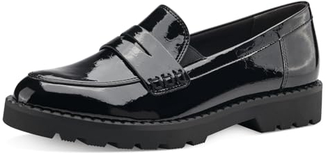 Tamaris Damen Slipper Vegan schwarz 36
