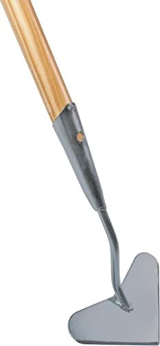 Synx Tools - Zappa a cuore 12 cm forgiata - Ciabole/Rimuovi le erbacce - 160 cm stelo con hilt - Controllo delle infestanti