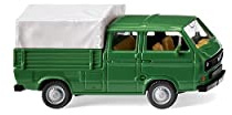 Wiking 029309 Spur H0 Volkswagen T3 Doppelkabine - grasgrün 1:87