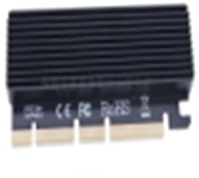 NVME PCIE Adapter M.2 M-Key auf PCIE 3.0 x4 x8 x16 mit Kühlkörper für Desktop-Motherboard-Festplattenerweiterung
