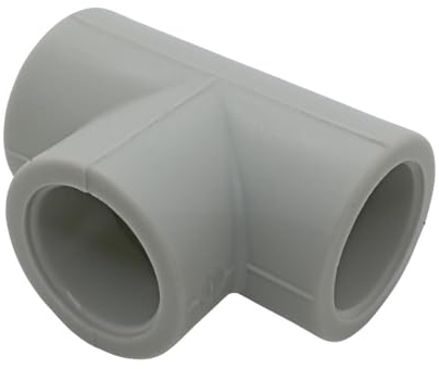 PPR Fittings: T-Stück 16 mm. Rohr Schweißtechnik PP-R - 5 Stück.