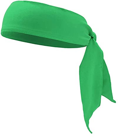 Stirnband, Sport-Kopfbänder für Männer, Frauen, Kinder, Ninja, Karate, Tennis, Piraten-Stirnband und Bandana, athletisches Schweißband/Haarband für Basketball, Softball, Laufen, Workout,