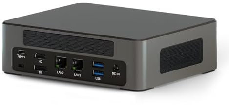 WEIDIAN Mini PC Gaming 13. Gen i7 1360P Mini Desktop PC Win 11 Pro 64GB DDR5 1TB NVME SSD 2TB HDD, Mini Computer Dreifache Anzeige (HD/Type-C/8K DP) WiFi 6 & BT 5.2 USB 3.2 Dual 2,5Gbe LAN