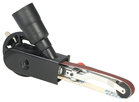 Niniang DIY amoladora angular amoladora de banda adaptador banda de lijado herramientas de cinta para afilador de cuchillos eléctrico de 4 pulgadas 125 mm