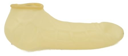 Latex Rifflecondom mit Hodensack 22cm Size:One Size