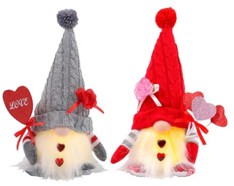 YiNLuax Nains lumineux uniques en peluche pour la journée ou la chambre