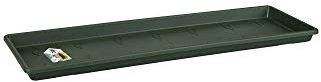 Elho Green Basics Balconnière Soucoupe 50 - Soucoupe pour Balcon & Extérieur - Ø 47.3 x H 2.5 cm - Vert/Leaf Green