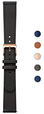 WITHINGS - Premium Lederarmband für ScanWatch, Steel HR, Steel HR Sport, Move ECG, Move und Steel