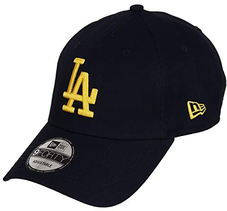 New Era Los Angeles Dodgers - 9Forty Adjustable Cap - League Essential - Navy/Yellow - One-Size