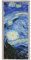 A.Monamour Türtapete Selbstklebend Türfolie Türposter 3D Die Sternenklare Nacht Von Vincent Van Gogh Gemälde Vinyl Folie Türdeko Tapete Wandbild Türaufkleber Türtattoo 77x200cm