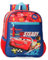 Joumma Disney Cars Lets Race Schulrucksack, aus Polyester, Taschen und Fächer, breite und verstellbare Träger., rot, Vorschulrucksack