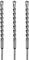 SALI SDS Plus Bohrer Set 18x310mm 3 tlg. Hammerbohrer Set Betonbohrer mit 4 Hartmetall Spitze & Präzises Schnelles Bohren in Beton Zubehör Bohrhammer Steinbohrer für Stahlbeton,Naturstein,Ziegelmauer