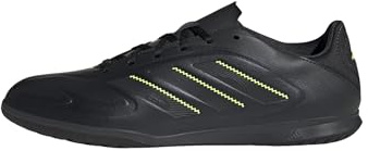 adidas Unisex COPA Pure III Club Indoor Football Boots Fußballschuhe, core Black/DGH solid Grey/Lucid Lemon, 40 2/3 EU