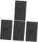 Angoily 4 Pezzi copertina macchina per gelato istantaneo server di gelato pinta maniglia Gelataio notizia in anticipo Scoop del gelato chiaro coperchi per macchine del gelato pvc Black
