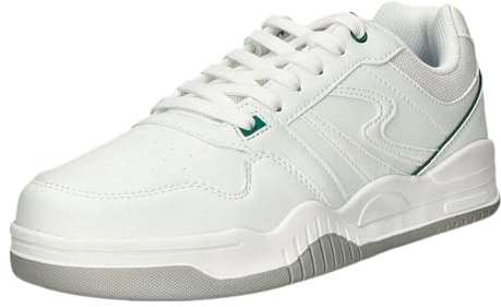 Sneakers LD-24711-WH Herren Schnürhalbschuhe