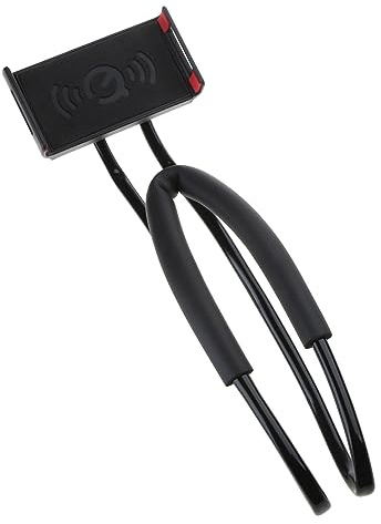GMBYLBY Handyständer, Hals Handyhalter, Flexibler Schwanenhals Handyhalter mit langem Arm für Bett, 360-Grad Drehung, Flexibles Handy