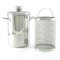 Pintinox Cuoci Asparagi Serie Professional in Acciaio Inox 18/10, con Coperchio e Cestello, Diametro 16 cm